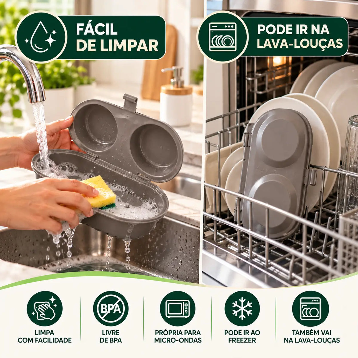 Omeleteira Para Micro-Ondas | Frete Grátis