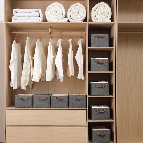 Caixa De Armazenamento para Roupas - Grade para Íntimas e Calças