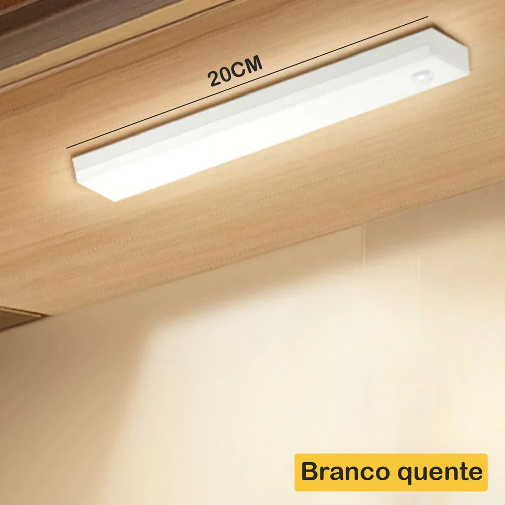 Luminária Inteligente Ultra LED com Sensor de Movimento sem Fio e Recarregável [COMPRE 1 LEVE 2]